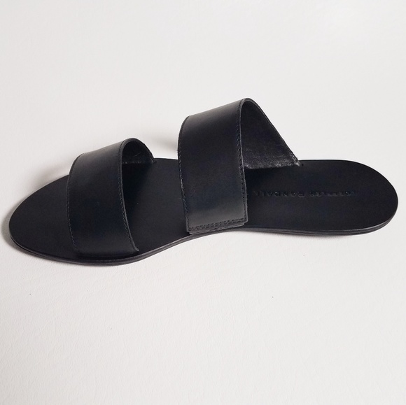 Loeffler Randall Black Slide Sandals - Picture 3 of 8